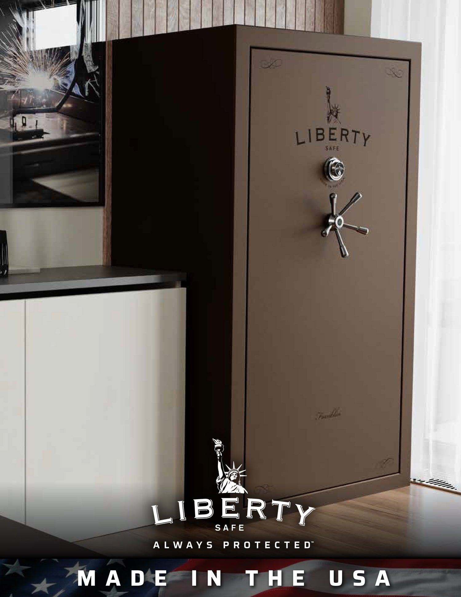 Liberty Safe Catalog Cover.
