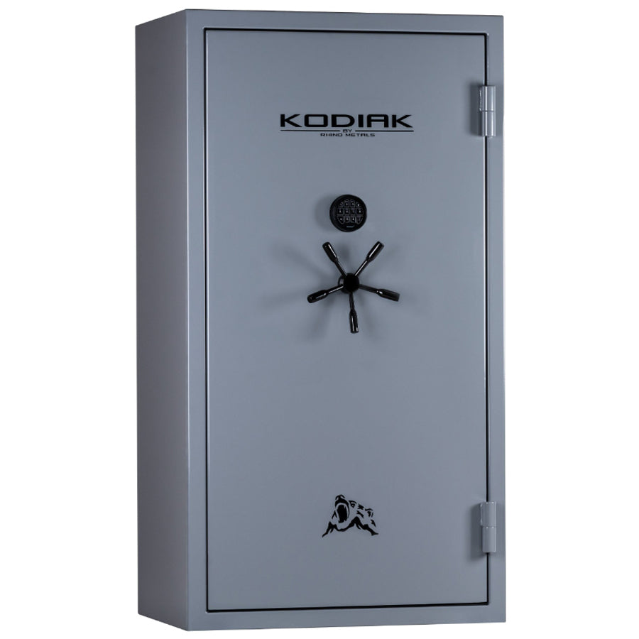 KODIAK KGX6736G in Gloss Gray Exterior Finish with Black Trim, Fully Upholstered Heather Interior.