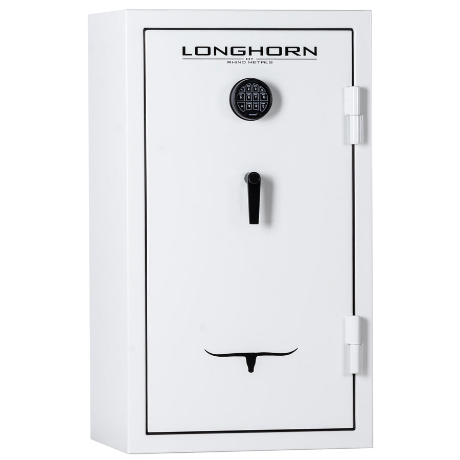 Rhino Metals LGX4224W Home Safe in Gloss White Finish.