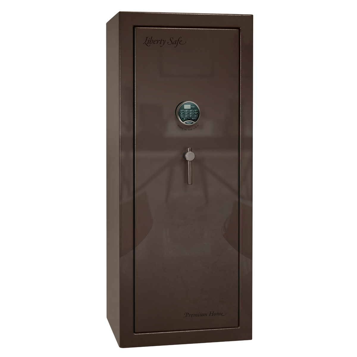 Premium Home Series | Level 7 Security | 2 Hour Fire Protection | 17 | Dimensions: 59.25&quot;(H) x 24&quot;(W) x 20.25&quot;(D) | Bronze Gloss - Closed Door